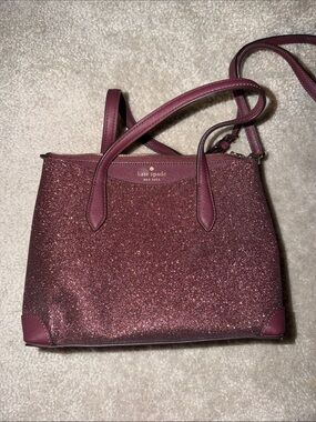 kate spade Glitter Tote Bag - Rose